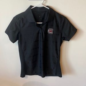 Black women’s gamecock polo size small
